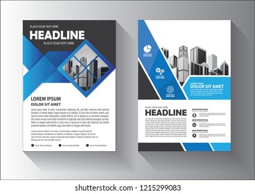 Flyer Brochure Design Business Flyer Size Stock Vector (Royalty Free ...