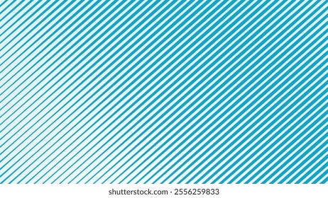 Blue diagonal line stripes abstract background pattern for backdrop or presentation