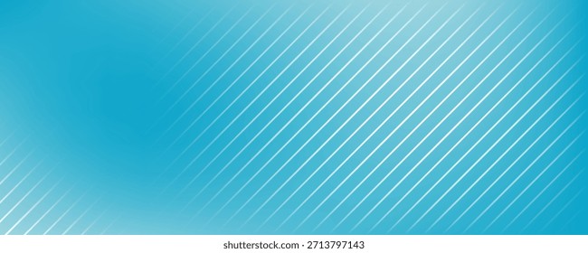 Blue diagonal line stripes abstract background pattern for backdrop or presentation
