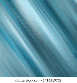 Textura de fondo abstracta de líneas diagonales azules. trazo de pincel colorido brillante. imprenta, pintura, superficie, diseño, moda. ilustración vectorial