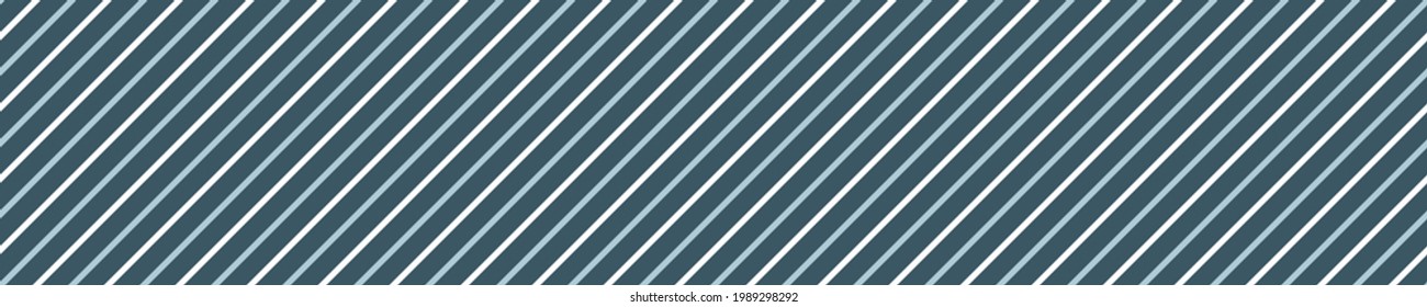 Blue diagonal lines seamless pattern