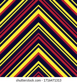 Blue diagonal striped seamless pattern background suitable for fashion textiles, graphics