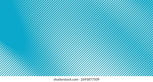 Fondo abstracto de rayas diagonales azules con patrón de líneas de gradiente suave, diseño de Vector geométrico moderno para presentación, tecnología, Anuncio digital, Plantilla de negocios o fondo corporativo