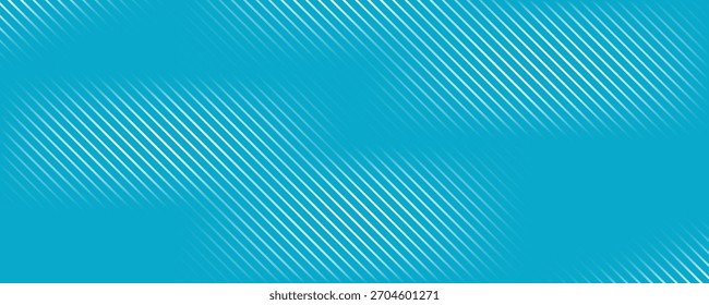Blue diagonal stripes abstract background with smooth gradient lines pattern, modern geometric vector design for presentation, technology, digital banner, business template, or corporate backdrop