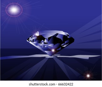 Blue diamond