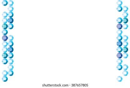 blue diamond polygonal background, creative design templates