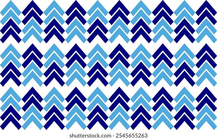 Losango azul triângulo sem costura linha horizontal no padrão branco, seta para cima, divisa de ziguezague em azulejo branco repita o padrão sem costura replete imagem design tecido impressão, losango, tabuleiro de xadrez