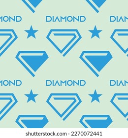 vector de fondo transparente de estrella de diamante azul 
