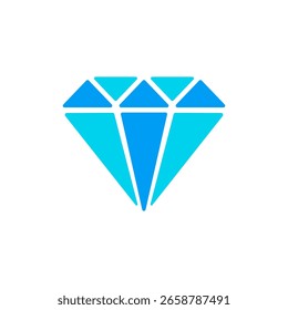 Diseño de Inspiración de estilo tribal de Vector de diamante azul