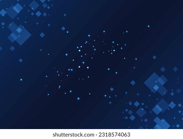 blue digital cyber image background