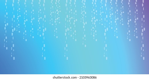 blue digital cyberpunk gradient design