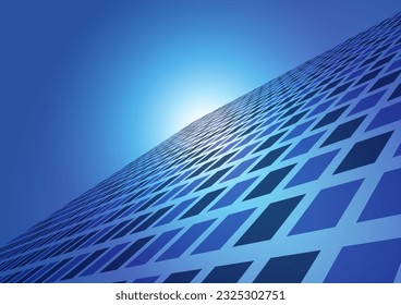blue digital space image background