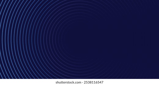 Blue Digital Tunnel or Wormhole. Wireframe Abstract Mesh with Hole. 3D Tunnel Grid Mesh. Blue Hi Tech Texture. Technology or Science Vector Illustration.