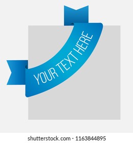 Blue discount banner. Banner for website 