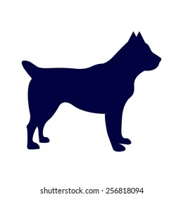 blue dog icon