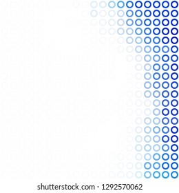 Blue Donuts Background, Creative Design Templates