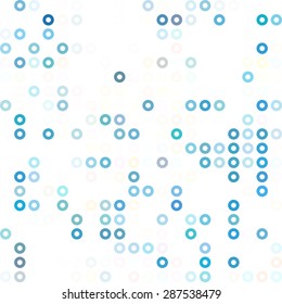 Blue Donuts Background, Creative Design Templates