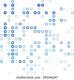 Blue Donuts Background, Creative Design Templates