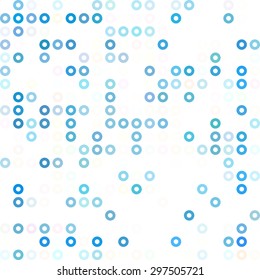 Blue Donuts Background, Creative Design Templates