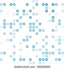 Blue Donuts Background, Creative Design Templates