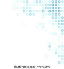Blue Donuts Background, Creative Design Templates