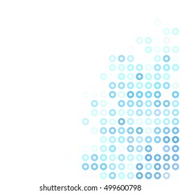 Blue Donuts Background, Creative Design Templates