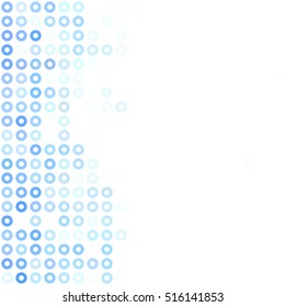 Blue Donuts Background, Creative Design Templates