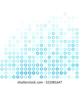 Blue Donuts Background, Creative Design Templates