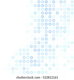 Blue Donuts Background, Creative Design Templates