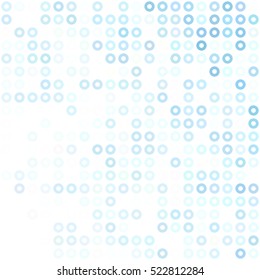 Blue Donuts Background, Creative Design Templates