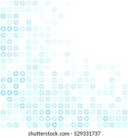 Blue Donuts Background, Creative Design Templates