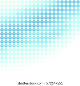 Blue Donuts Background, Creative Design Templates