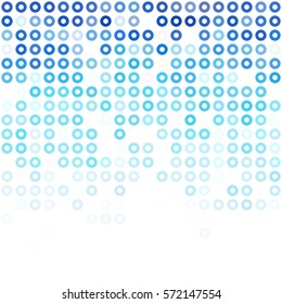 Blue Donuts Background, Creative Design Templates