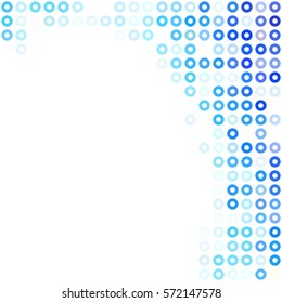 Blue Donuts Background, Creative Design Templates
