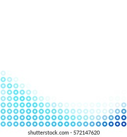 Blue Donuts Background, Creative Design Templates