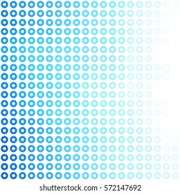 Blue Donuts Background, Creative Design Templates