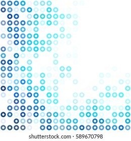 Blue Donuts Background, Creative Design Templates