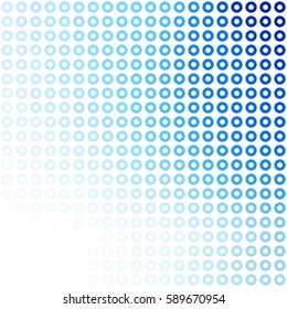 Blue Donuts Background, Creative Design Templates