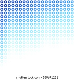 Blue Donuts Background, Creative Design Templates