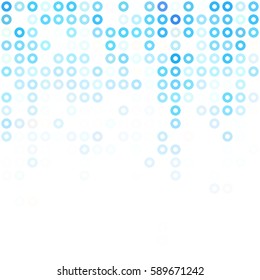 Blue Donuts Background, Creative Design Templates