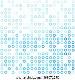 Blue Donuts Background, Creative Design Templates