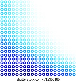Blue Donuts Background, Creative Design Templates