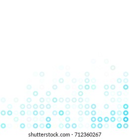 Blue Donuts Background, Creative Design Templates
