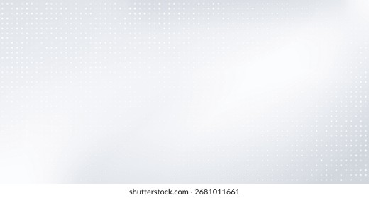 Fondo de estudio de patrón abstracto de gradiente blanco abstracto de punto azul