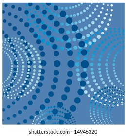 blue dot background