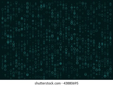 Blue dot pattern