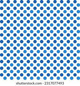 Blue dot pattern background.Dot pattern background. Polkadot. Dot background. Seamless pattern. for backdrop, decoration, Gift wrapping