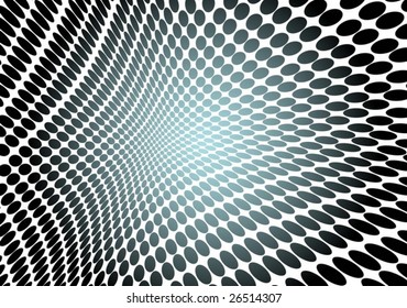 Blue dot space