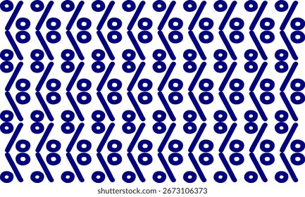 blue dot and zigzag vertical strip repeat pattern, replete image, design for fabric printing