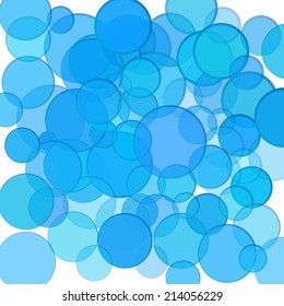 Blue dots abstract vintage background